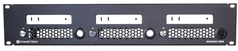 Sonnet RackMac Mini (2024+)-2U Rack Mount Case for 1, 2 or 3 Mac Mini Computers, 19-Inch Pro Rack Mount Solution