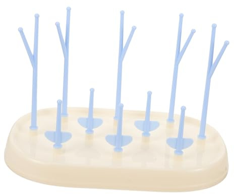 IWOWHERO Sicherer Abnehmbarer Babyflaschen-abtropfständer Mit Für Flaschen Einfach Zu Reinigen Offenes Design Für Trocknung Für Cups Und Zubehör