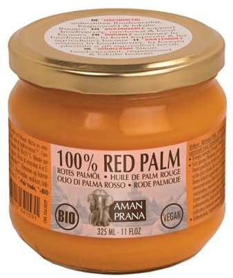 Aman Prana Fair Trade Bio Rotes Palmöl, 325ml