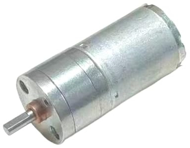 Micro moteur à engrenages CC GA25-370, couple élevé 6/12V, réversible(6V,169 RPM)