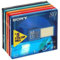Sony - MiniDisc, Color Mix - cellophaniert, 5 MDS mit je 80 Minuten