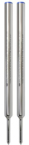 Monteverde Fine Point Refill for Cross Rolleball Pens - Blue (Pack of 2)