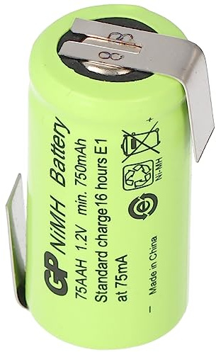 GP Akku GP75AAH 2/3AA NiMH-Akku mit Lötfahne Z-Form