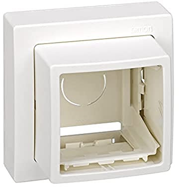 Simon 73088-50 - Monobloc Adaptador Serie 27 (Blanco)