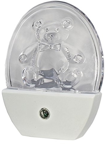 Heitech LED-Nachtlicht mit Farbwechsler für Kinder Motiv: Teddy-Bär Intertek/GS-Zeichen