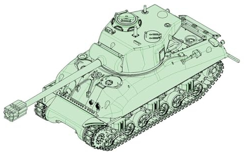 Trumpeter M4, 07169, Mehrfarbig