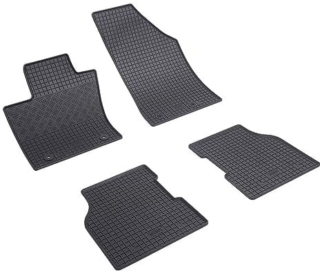 ilTappetoAuto by Fabbri 3-904345 - Kompatibel mit Maßgeschneiderte Gummi Matten für Autos für Jeep Compass