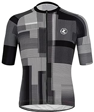 UGLY FROG Rennrad Herren MTB Radtrikot Fahrradtrikot Fahrradbekleidung für Männer mit Elastische Atmungsaktive Schnell Trocknen Stoff kurzarmtrikot DEHerrenT11
