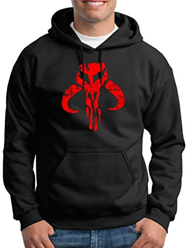 TShirt-People Mandalorian Skull Kapuzenpullover Herren XXXL Schwarz