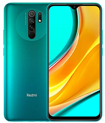 Xiaomi Redmi 9 Smartphone 3GB 32GB Helio G80 13MP + 8MP Camera 6.53 inch Display 5020mAh Battery 2340x1080 NFC Vert