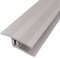 ufitec Profilsystem für Parkett- und Laminatböden - für Belagshöhen von 7-16 mm - viele Farben lieferbar (Flex Übergang 35 mm breit, Silber, 100 cm länge)