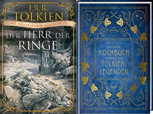 Der Herr der Ringe illustriert + Das große Kochbuch + 1 exklusives Postkartenset