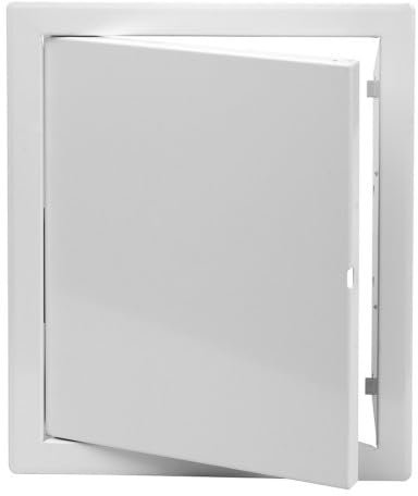White Metal Access Panel 500mm x 500mm Galvanised Steel Inspection Door Flap
