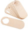 Artibetter Unfinished Wooden Door Knob Hangers: 10Pcs Blank Wood Doorknob Signs Wooden Tag Door Hanger for DIY Craft, Home Hotel Office Decoration