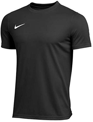 Nike Youth Park VII Short Sleeve Jersey, BV6742-010 (Black/White, X-Large)