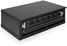 Gator Frameworks Elite Furniture Series 2U Wood Desktop Studio Rack in a Black Finish (GFW-ELITERK-2U-BLK)