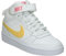 Nike Court Borough Mid 2 (GS), Basketballschuhe für Herren, Weiß, 38.5 EU