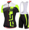 assocauicy Herren Kurzarm Fahrrad Trikot Set,Atmungsaktiv Schnell Trocknend Radtrikot Mit 4d Gel Gepolsterten Shorts Fahrradbekleidung Set