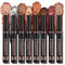 8PCS Bâton d'Ombre à Paupières Crayon d'Ombre à Paupières Matte et Douce Crayon d'Ombre à Paupières Pigmentée et Brillante Crayon d'Ombre à Paupières Waterproof Classy Shimmer Shadow Sticks Set (A)