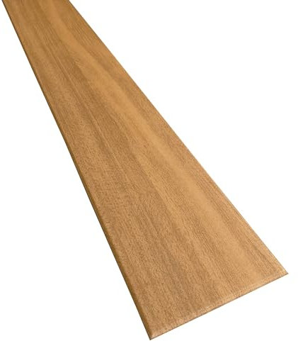 Paneles de techo de blando poliestireno XPS PSE, Revestimiento de techo imitación madera, Decorar de pared 100x16,7cm espesor 2mm (P05) (6 m²/36 unidades)