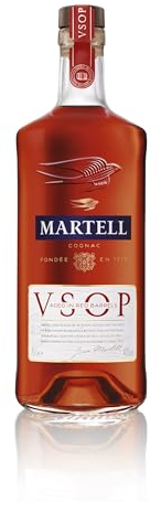 Martell VSOP Cognac con dos vasos de regalo - 700 ml