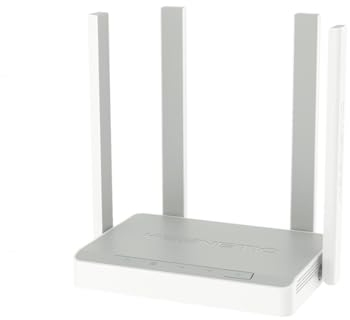 Keenetic Speedster AC1200 Mesh-WLAN-5-Router/Extender mit einem 4-Port-Gigabit-Smart-Switch