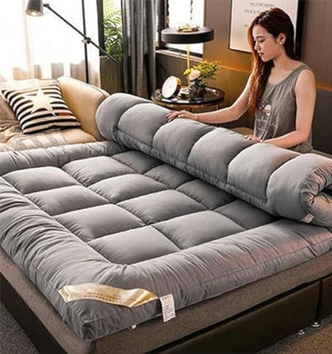 Dicke, faltbare Isomatte, Futon-Matratze, japanisches Futon, faltbar, tragbar, japanische Bodenmatratze, Boden-Gästebett, Sofa, Camping-Schlafmatratzen