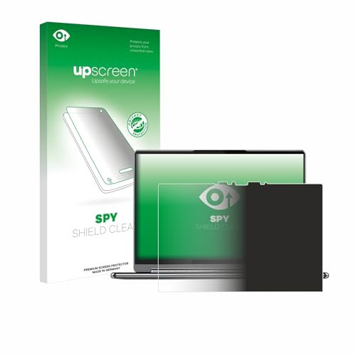 upscreen Anti-Spy Blickschutzfolie für Lenovo Yoga 9i Gen 9 2-in-1 14 Made in Germany, Privacy Displayschutz-Folie [Blaulichtfilter]