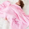 Personalizzata Copertina Neonato in Cotone - Coperta per Ospedale ed Estate - Pink