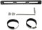 Soporte de montaje de batería para bicicleta eléctrica, bandeja de montaje para batería de bicicleta eléctrica - Soporte de anclaje para batería de bicicleta eléctrica - Adaptador del soporte de bater