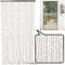 URBNLIVING 90x180cm Hanging Wooden Multicoloured Bamboo Door String Bead Divider Curtain Stylish Room Partition Durable and Easy to Install