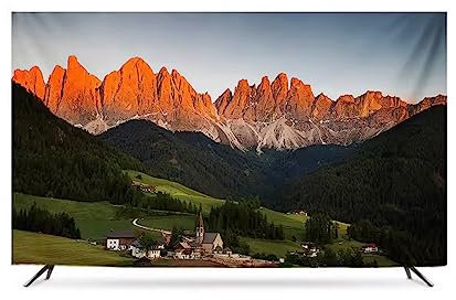 Proof Tv-Displayschutzfolie Für LCD, Led, 3D-naturlandschaft, ölgemälde, Tv-staubschutz Für Den Innenbereich, 32–86 Zoll, Leicht Zu Reinigen(Size:60in,Color:B)
