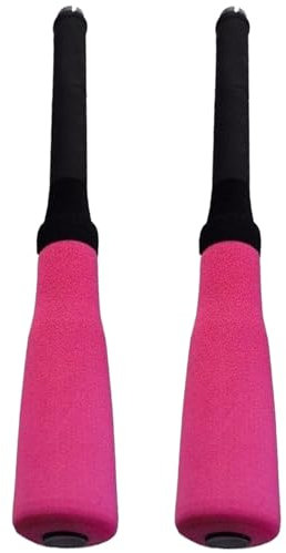 Entrenamiento maza clubes indios 2pcs entrenamiento maza 2.2 libras barra de entrenamiento ponderada barras de plástico reutilizables con agarre ergonómico para niños entrenamiento ejercicio de ejerc