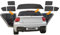 FOLIATEC ProShape Scheibentönungsfolie passgenaue 2D Tönungsfolie für VW Passat B8 Variant, 95% Verdunkelung