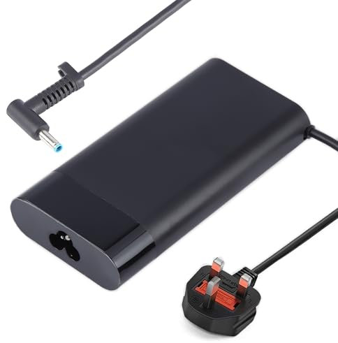 150W Laptop Charger for HP Omen 15, 17, Pavilion Gaming 15, 17, ZBook Studio G3 G4 G5 G6 G7 G8, Envy 17-AE100, 17-AE101NA, 19.5V, 7.7A, 4.5x3.0mm