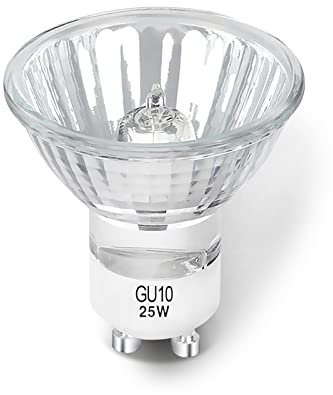 Dialan's GU10 Halogen Bulb Replacement Wax Melter Burner Electric Wax Melt Warmer Replacement Bulbs Warm White 230V 25W