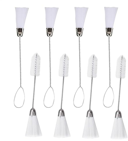 Sewing Machine Cleaning Brushes Kit - 8X Dense Bristles Cleaning Brushes | MultiFunction Cleaning Brush, Reusable Multi Functional Dust Cleaner for Effective Cleaning