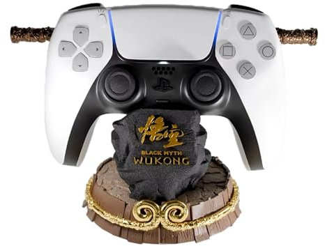 Black Myth Wukong Gioco Supporto per Controller, Contenitore per Controller per scrivania, Resina Controller Supporto espositivo Antiscivolo Compatibile con Xbox PS5 PS4(A)