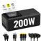 LKTOP Chargeur rapide de batterie Matrice 4 Series 200 W pour drone DJI Matrice 4T/4E, avec mode de stockage/silencieux/sortie, écran LCD (charge parallèle 3 batteries : 1 h 50 min)
