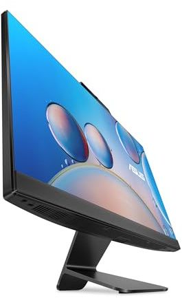 ASUS A3402 All-in-One PC, display touch antiriflesso FHD da 24, RAM DDR5 da 16 GB, SSD da 1 TB, processore Intel Core 7 150U, Windows 11 Home, tastiera wireless e mouse inclusi, A3402WVA-PS704T, nero