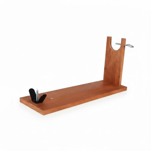 Quttin | Jamonero Profesinal con Base Antideslizante y Soporte Óptimo - Jamonero Clásico con Sistema de Sujección Estable, Ideal para Jamón Serrano o Ibérico