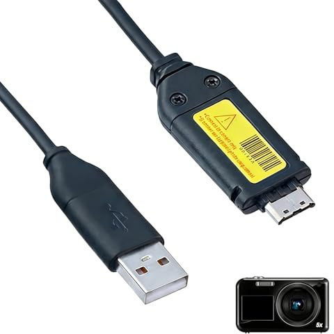 USB Charger for Samsung Digital Camera Data Sync SUC Cable Compatible with Samsung Digital Camera PL WB ES ST Series PL20 PL10 PL50 WB210 WB500 WB550 ES10 ES55 ES57 ST10 ST30 ST45 and More Models