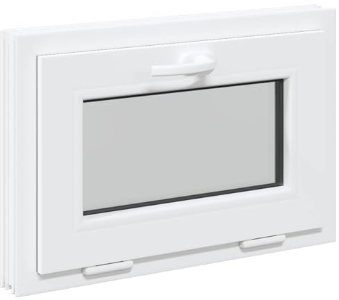 vidaXL Finestra per Soffitta RISOR 60 x 40 cm PVC e Vetro