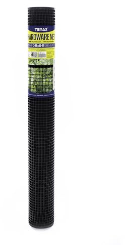 Tenax 084075, Black Hardware Net, 3 by 15-Feet, 3' x 15'