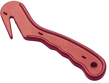 EKKIA Heumesser Strohmesser Ballenschneider rot