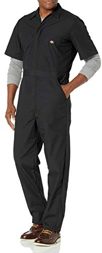 Dickies, Herren, Dickies Kurzarm-Overall für Herren, Schwarz, L