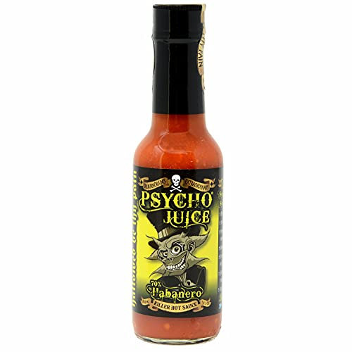 Psycho Juice 70% Habanero Hot Chilli Sauce 148ml