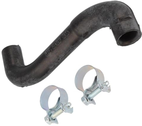 Electrolux Waschmaschinenschlauch, 15 cm, Durchmesser 15 mm, Schwarz, Metall oder Kunststoff, Einzelstück, Kompatibel mit ELECTROLUX EWT126451W - 91321706500