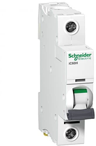 Schneider Electric A9F53116 iC60H 1 Module Single Pole Type B MCB 16A 10kA (C60HB116)