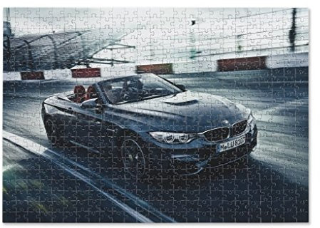 BMW Puzzel M4 Cabrio 500 Teile, Spielspaß mit hochwertigem BMW Motiv